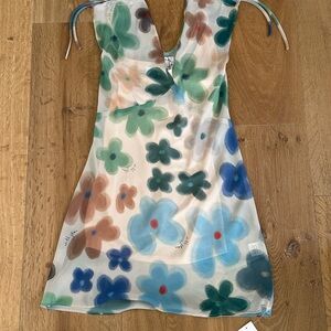 WITH JEAN Lani Dress is Viola Bloom NWT!